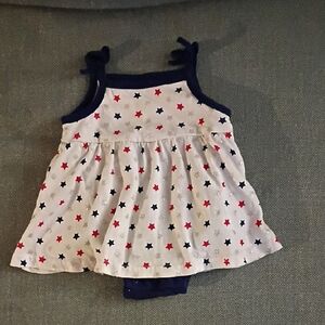 Star Patterned Baby Dress